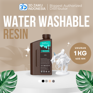 SUNLU Water Washable Resin 1 KG 405 nm UV LCD DLP 3D Printer
